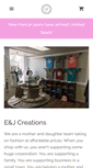 Mobile Screenshot of eandjcreations.com